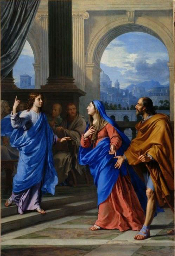 Finding in the Temple