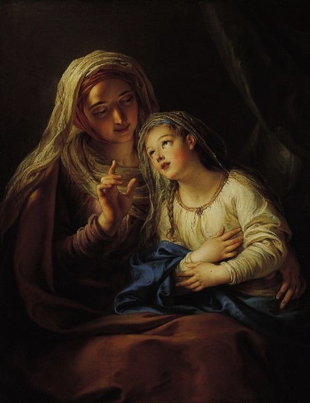 St Anne and the Blessed Virgin Mary